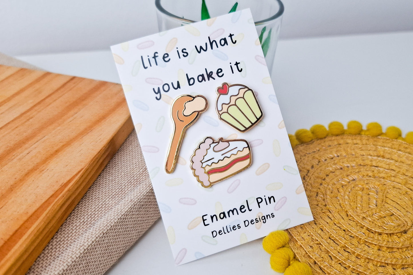 Baking Enamel Pin Set