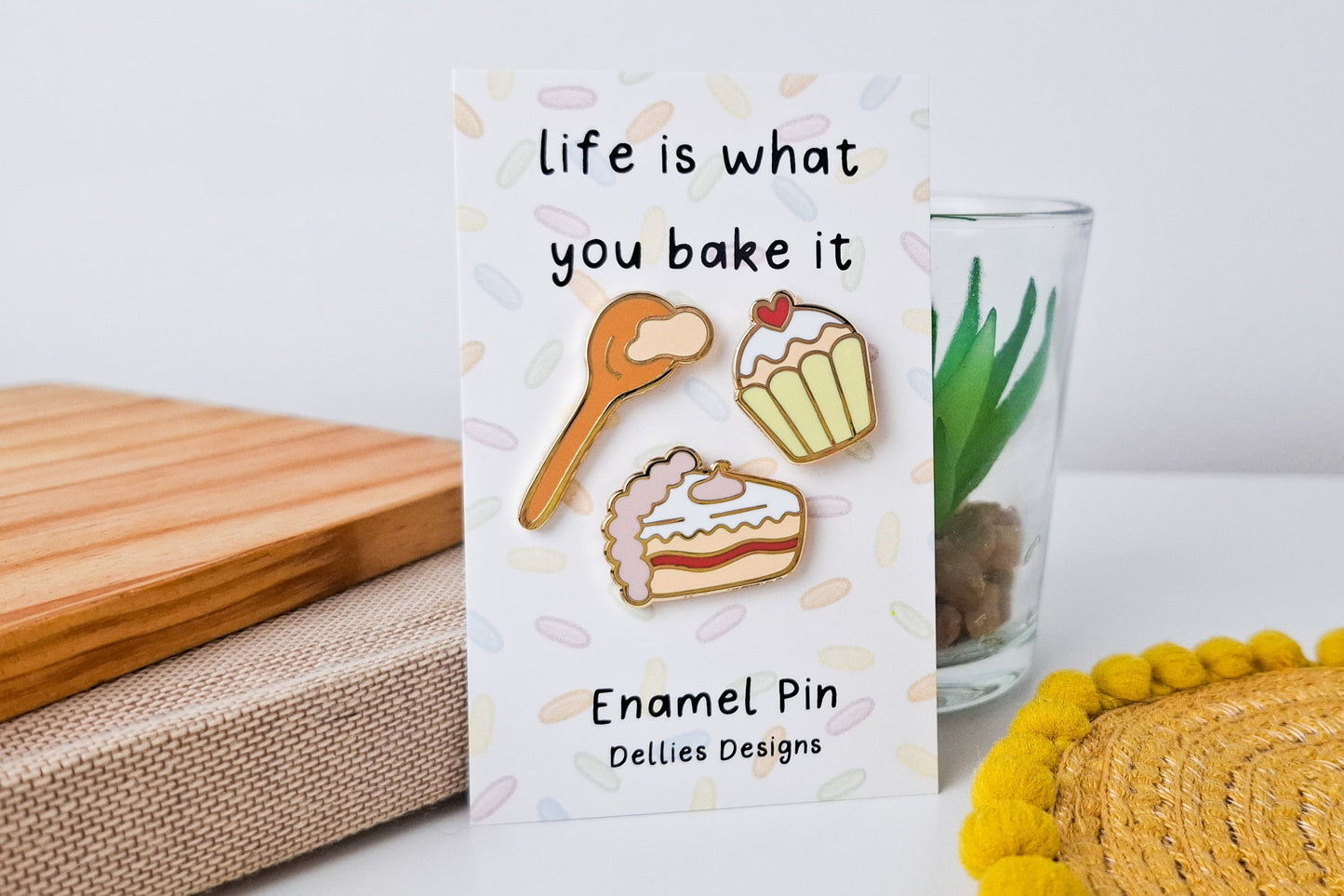Baking Enamel Pin Set