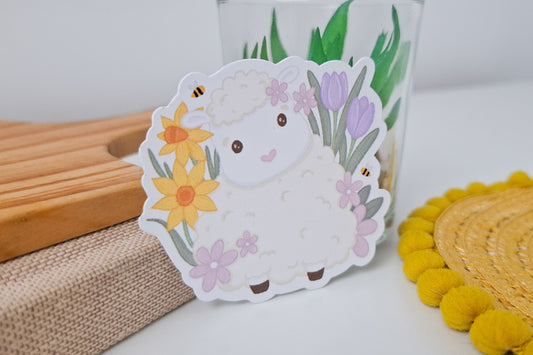 Spring Lamb Sticker