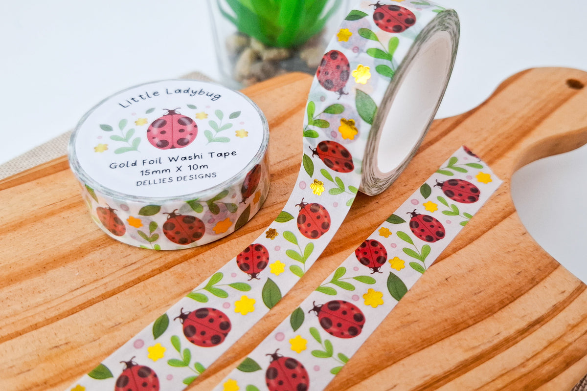 SECONDS Ladybug Washi Tape