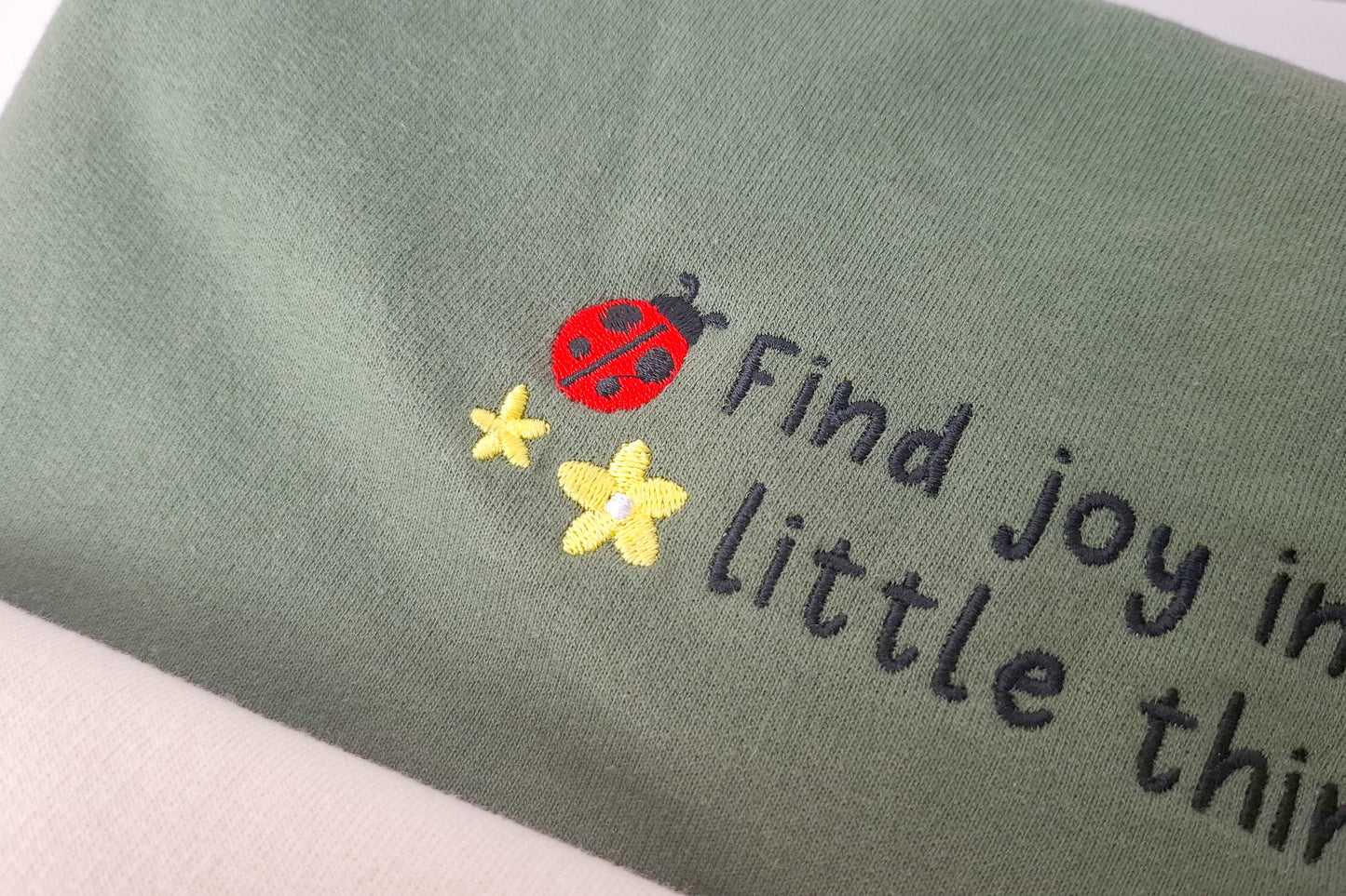 Find Joy Ladybug Sweater