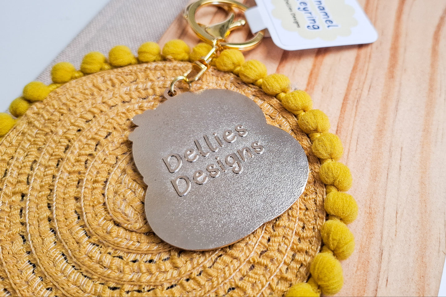 Stationery Pecka Enamel Keychain