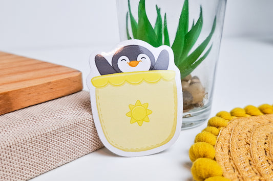 Pocket Pecka Gloss Vinyl Sticker