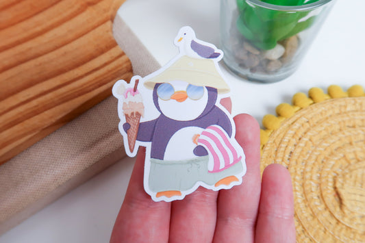 Beach Day Pecka Sticker