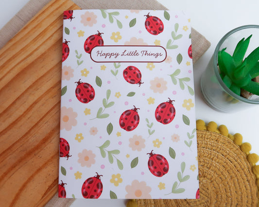 Happy Little Things Ladybug Reusuable Sticker Book