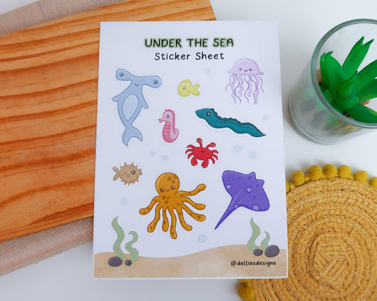 Under the Sea Sticker Sheet
