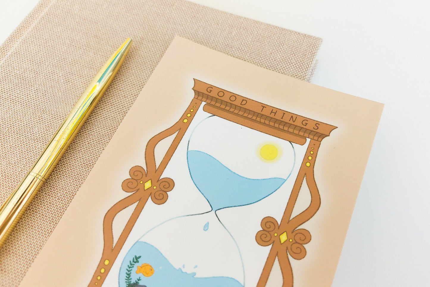Good Things Take Time Postcard