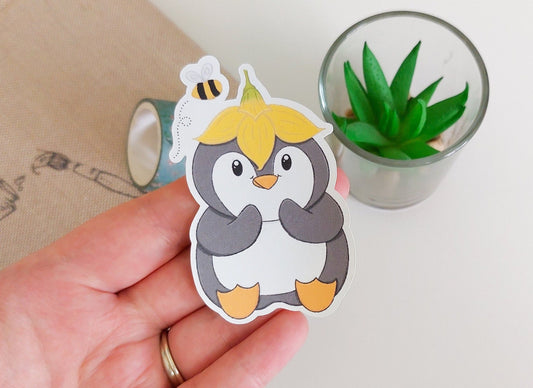 Daffodil Pecka Penguin Sticker