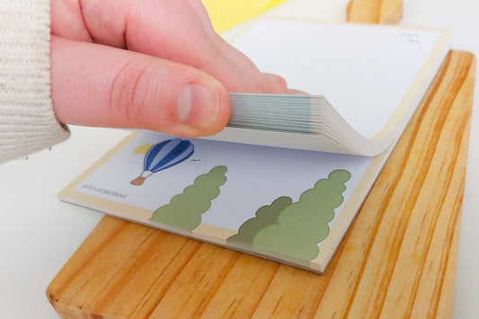 Hot Air Balloon Notepad
