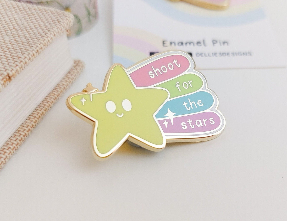 SECONDS Shoot for the Stars Pin