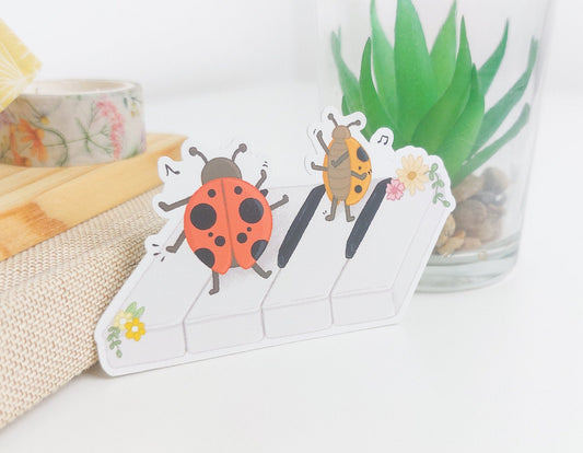 Lady Bird Sticker Piano Sticker