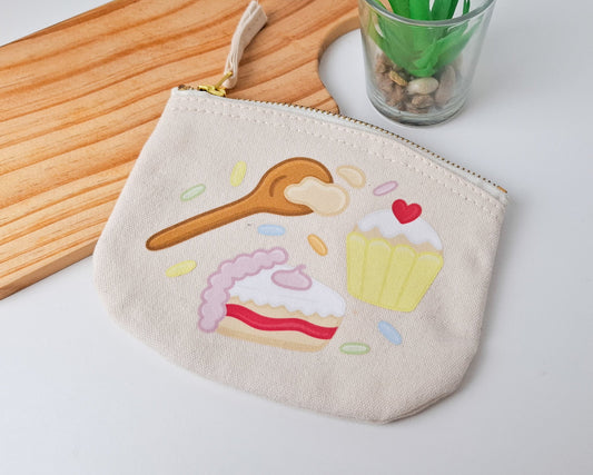 Small Baking Theme Zip Pouch