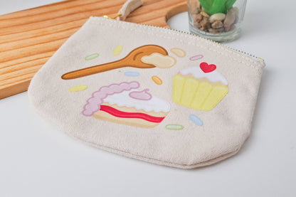 Small Baking Theme Zip Pouch