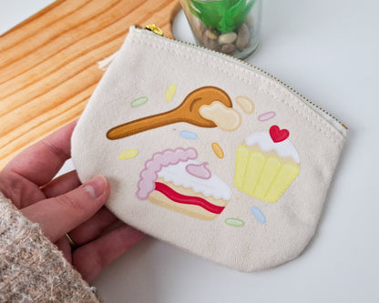 Small Baking Theme Zip Pouch