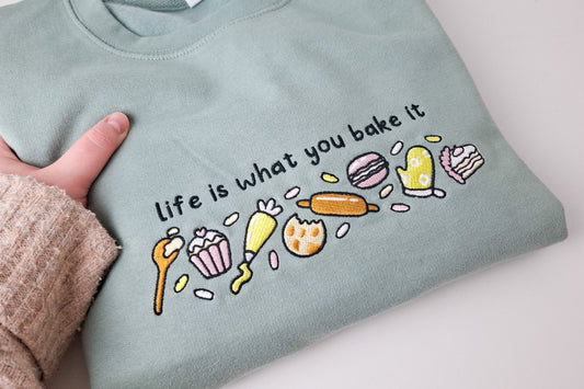 Sweater - Life is what you bake it