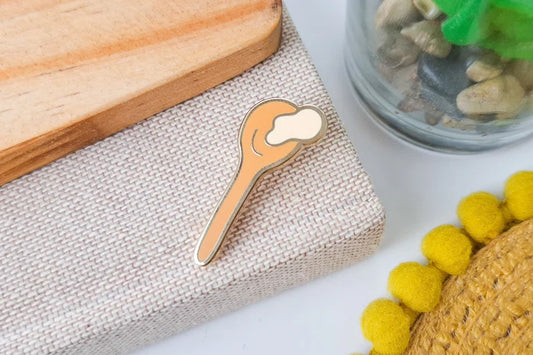 SECONDS - Cake Spoon Pin