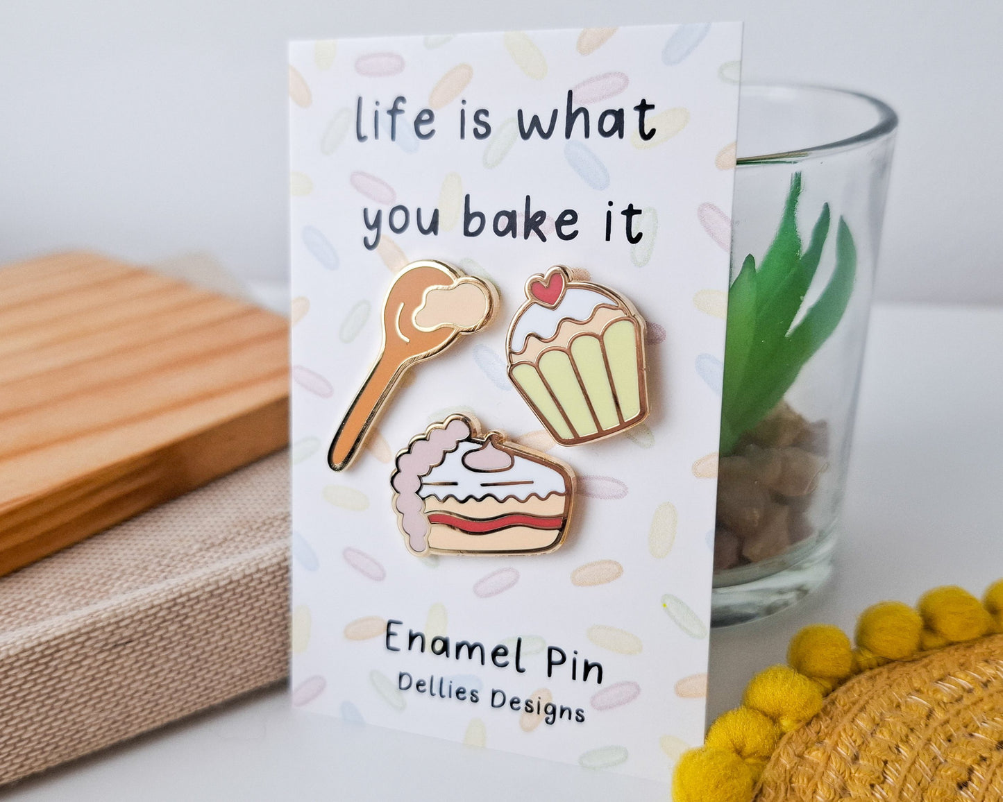 Baking Enamel Pin Set