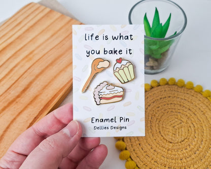 Baking Enamel Pin Set