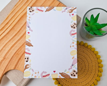 A6 Baking Notepad