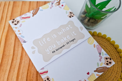 A6 Baking Notepad