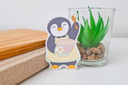 Baking Pecka Penguin Sticker