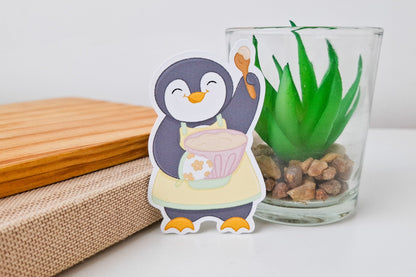 Baking Pecka Penguin Sticker