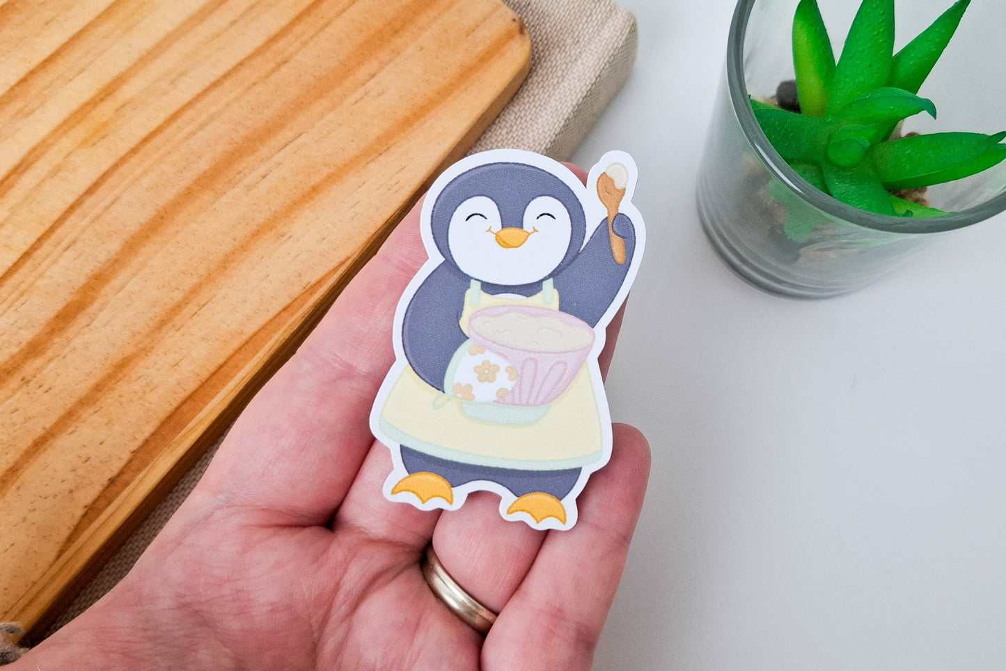 Baking Pecka Penguin Sticker