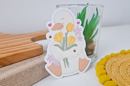 Tulip Ducky Sticker