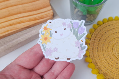 Spring Lamb Sticker