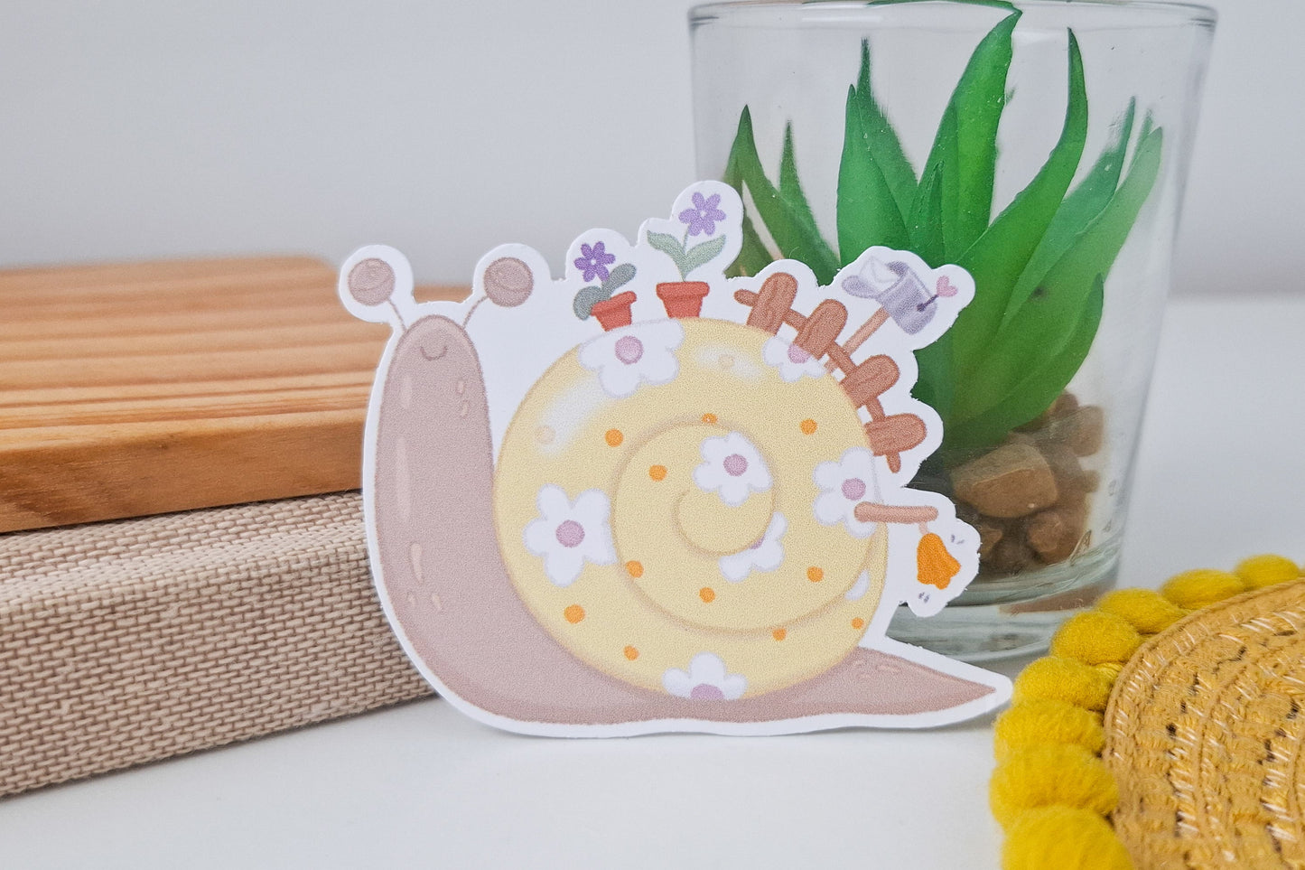 Snail Home Sticker