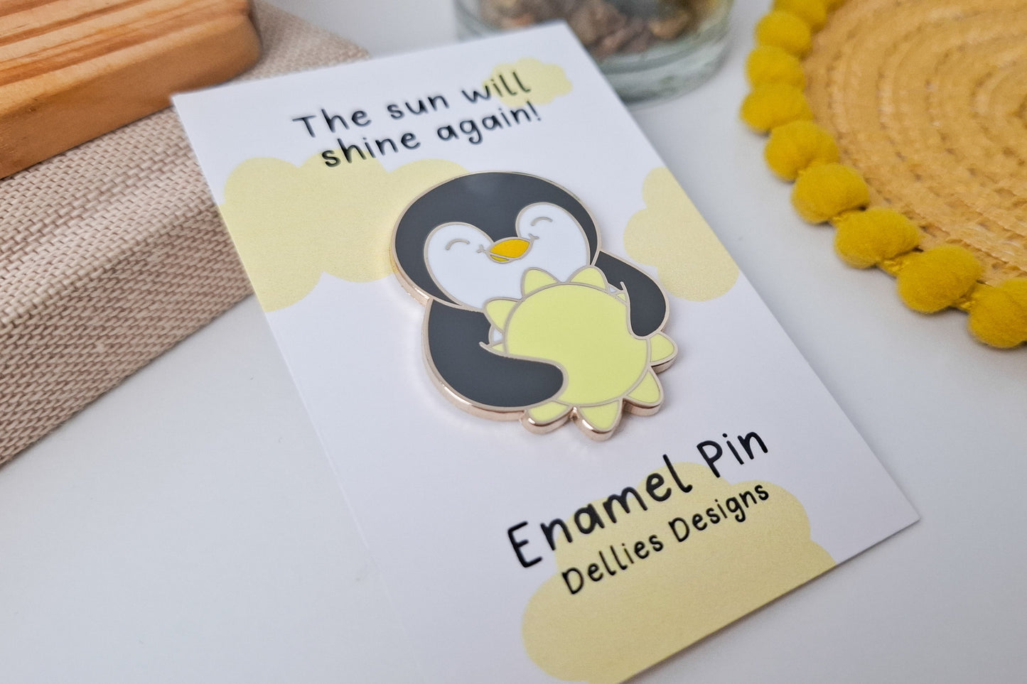 Sunshine Pecka Pin
