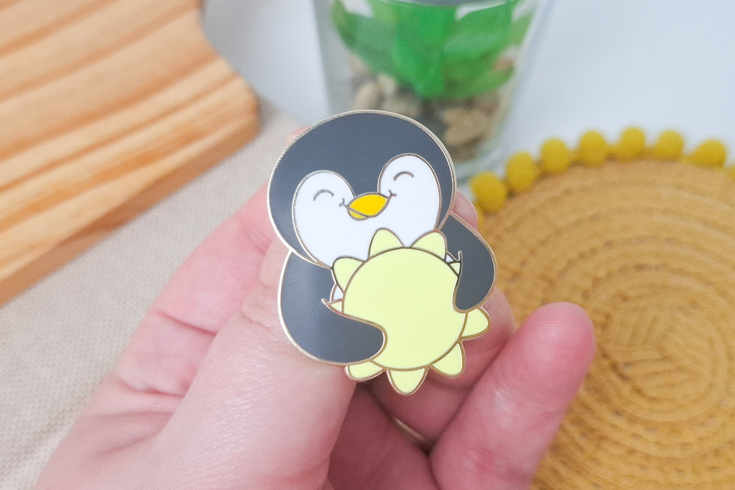 Sunshine Pecka Pin