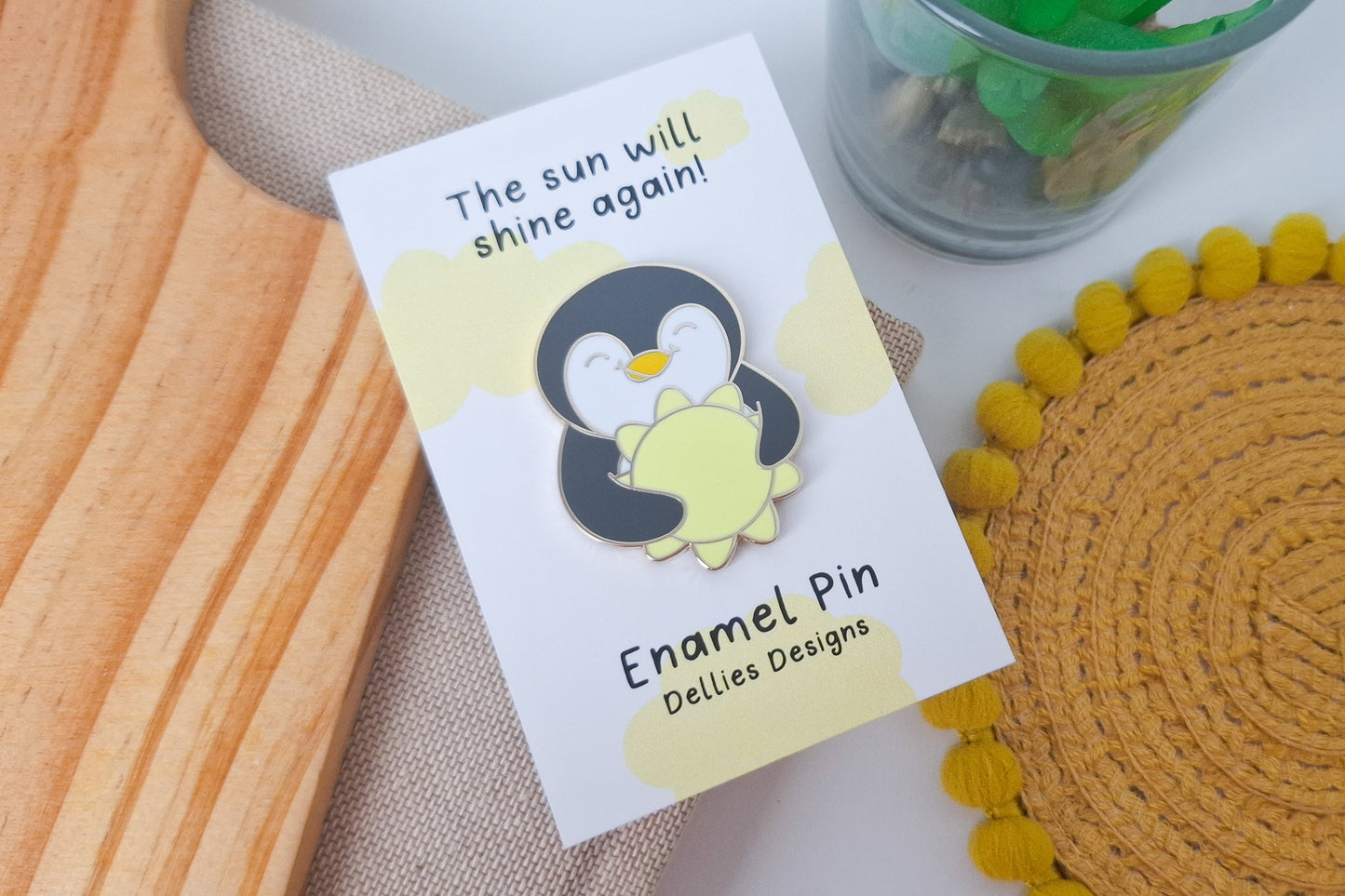 Sunshine Pecka Pin
