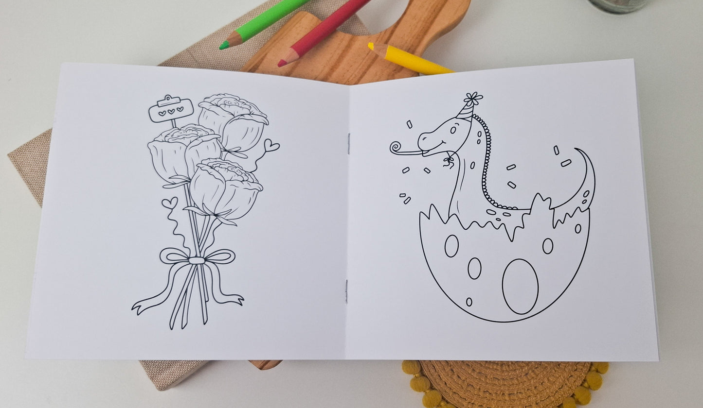 Vol.3 28 Days of Sunshine Colouring Book