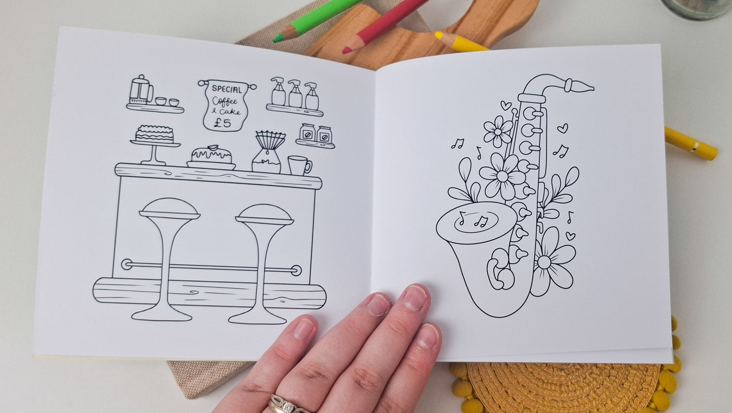 Vol.3 28 Days of Sunshine Colouring Book