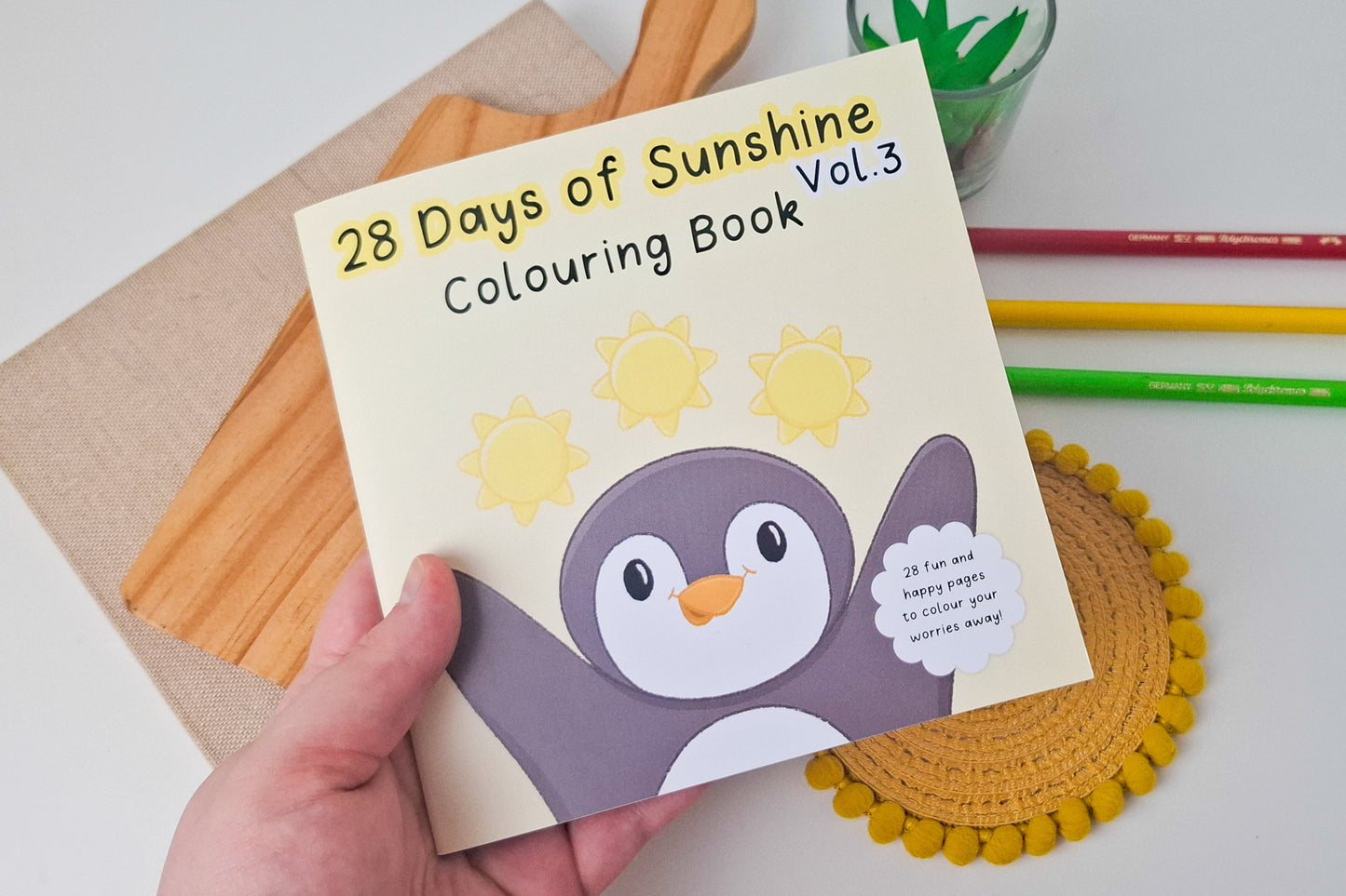 Vol.3 28 Days of Sunshine Colouring Book