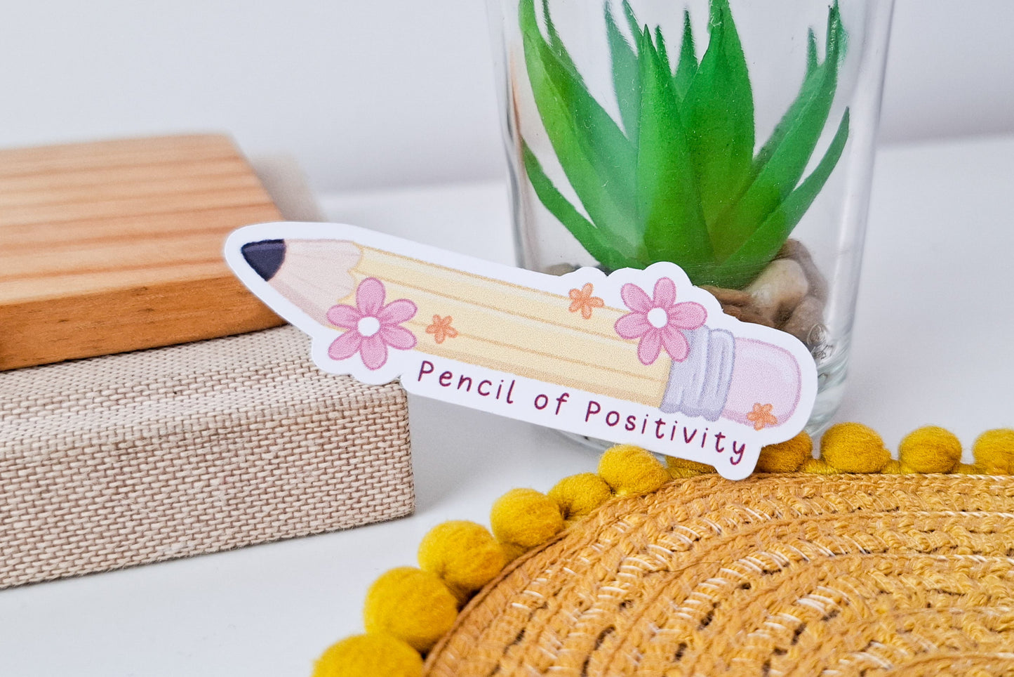 Positive Pencil Sticker