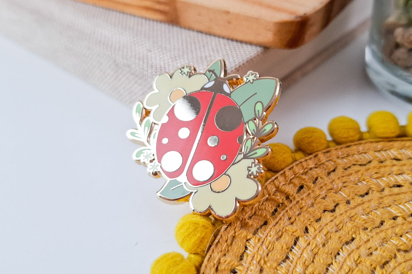 Ladybug Enamel Pin
