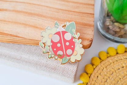 Ladybug Enamel Pin
