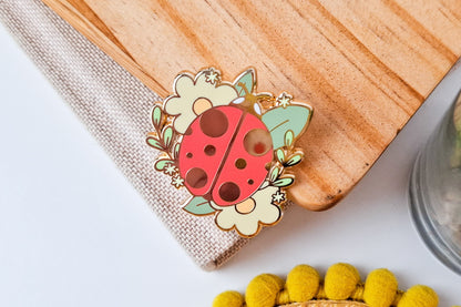 Ladybug Enamel Pin