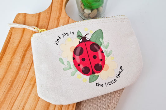 Find Joy Zip Pouch