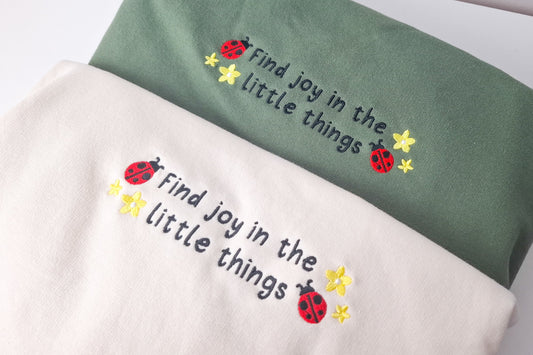Find Joy Ladybug Sweater