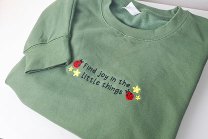 Find Joy Ladybug Sweater