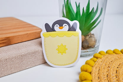 Pocket Pecka Gloss Vinyl Sticker