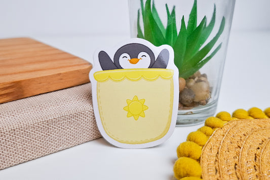 Pocket Pecka Gloss Vinyl Sticker