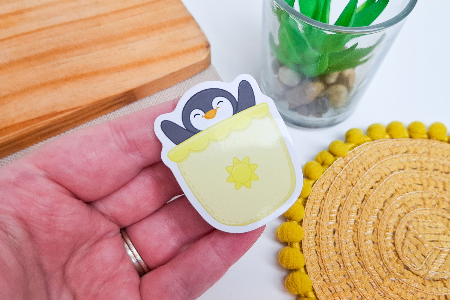 Pocket Pecka Gloss Vinyl Sticker