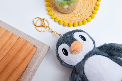 Gold Lobster Swivel Keychain Attachment