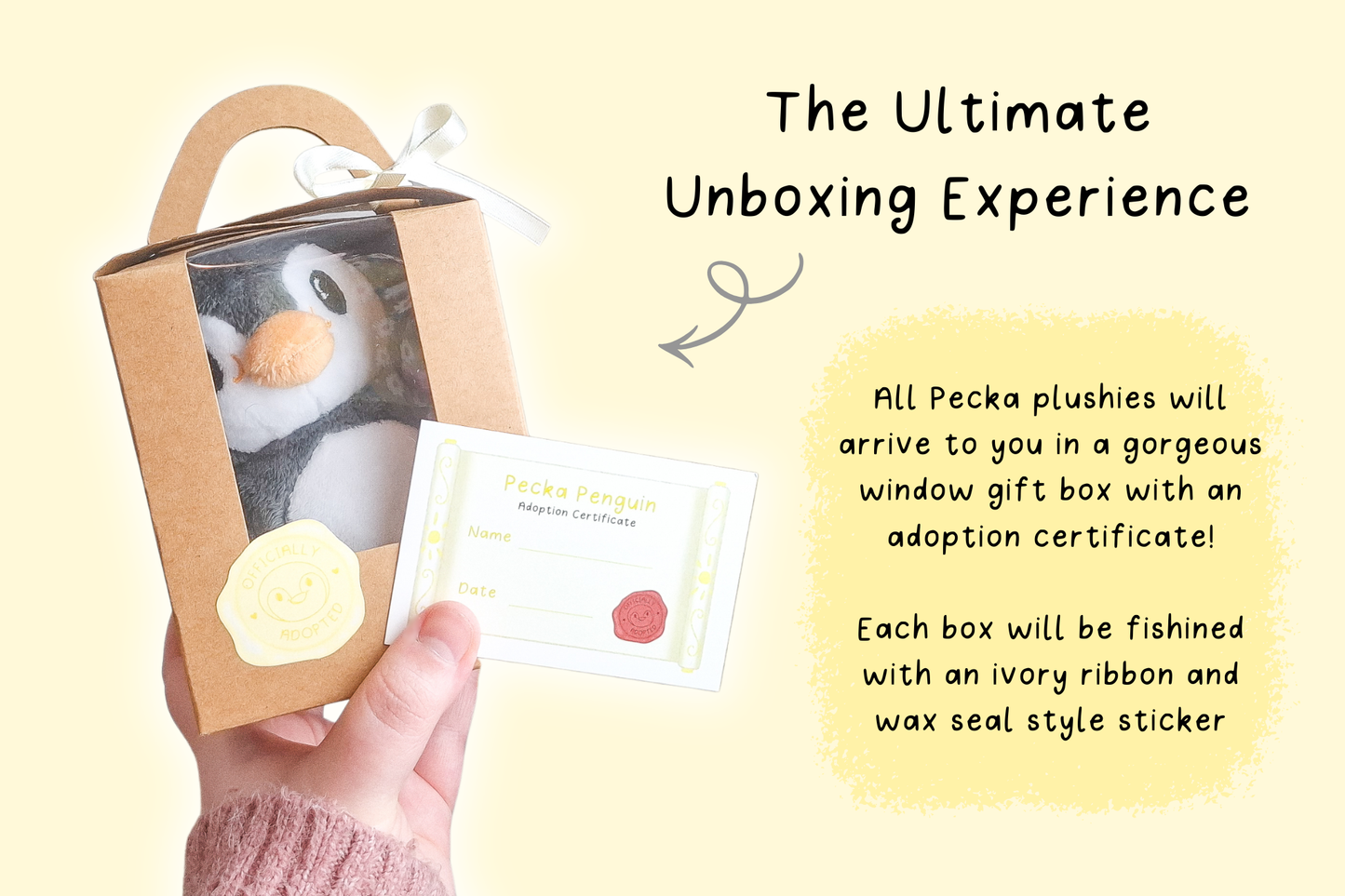 Pecka Penguin Plushie