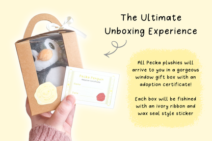 Pecka Penguin Plushie