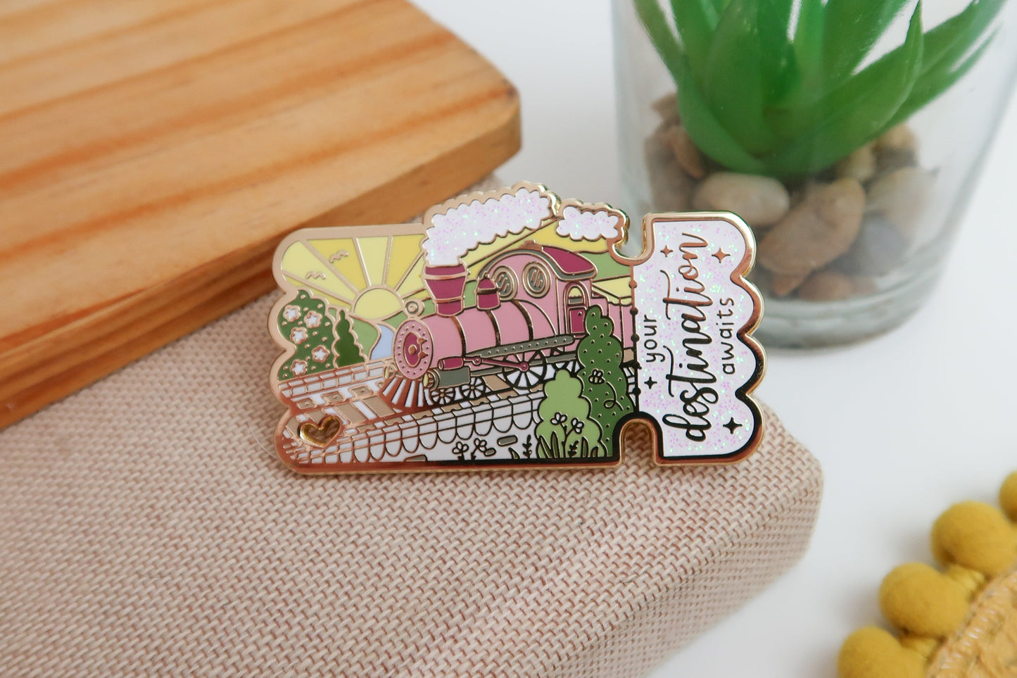 Enamel Pin - Your Destination Awaits